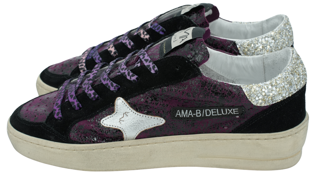 AMA BRAND - PURPLE "SLAM" SNEAKERS