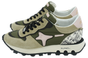 AMA BRAND - KHAKI "RUN" SNEAKERS