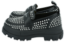 BUFFALO - LOAFER PIN BLACK/SILVER