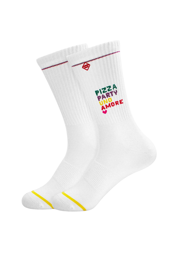 JCLAY - CHAUSSETTES PIZZA PARTY & AMORE
