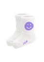 JCLAY - CHAUSSETTES PURPLE SMILE KIDS