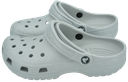 CROCS - KLASSIEKE ZILVEREN GLITTERKLOMPEN