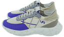 L4KE - BEIGE AND PURPLE SNEAKERS