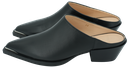 COPENHAGEN - BLACK WESTERN CLOGS