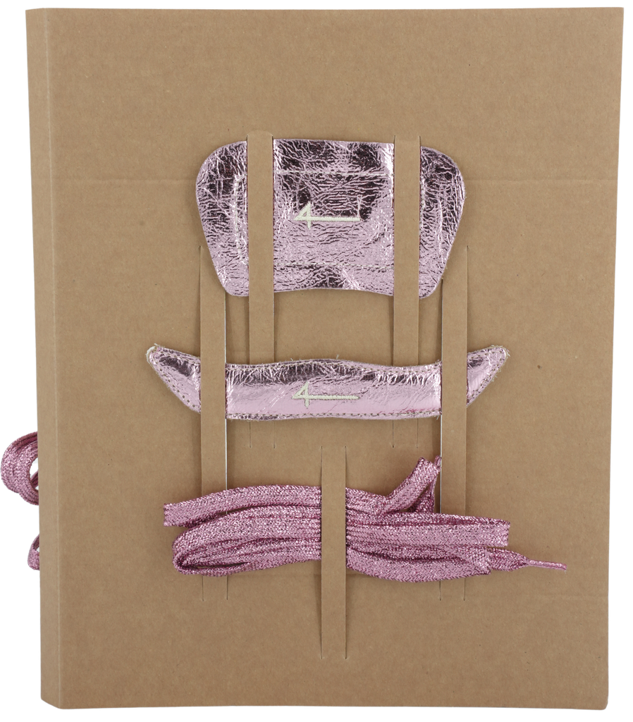 FOURLINE - METALLISCHER ROSA PATCH