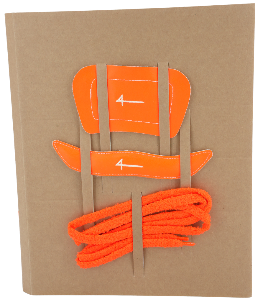 FOURLINE - PATCH TEDDY ORANGE FLUO
