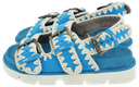 MOU - SANDALES BLEUES TURQUOISE