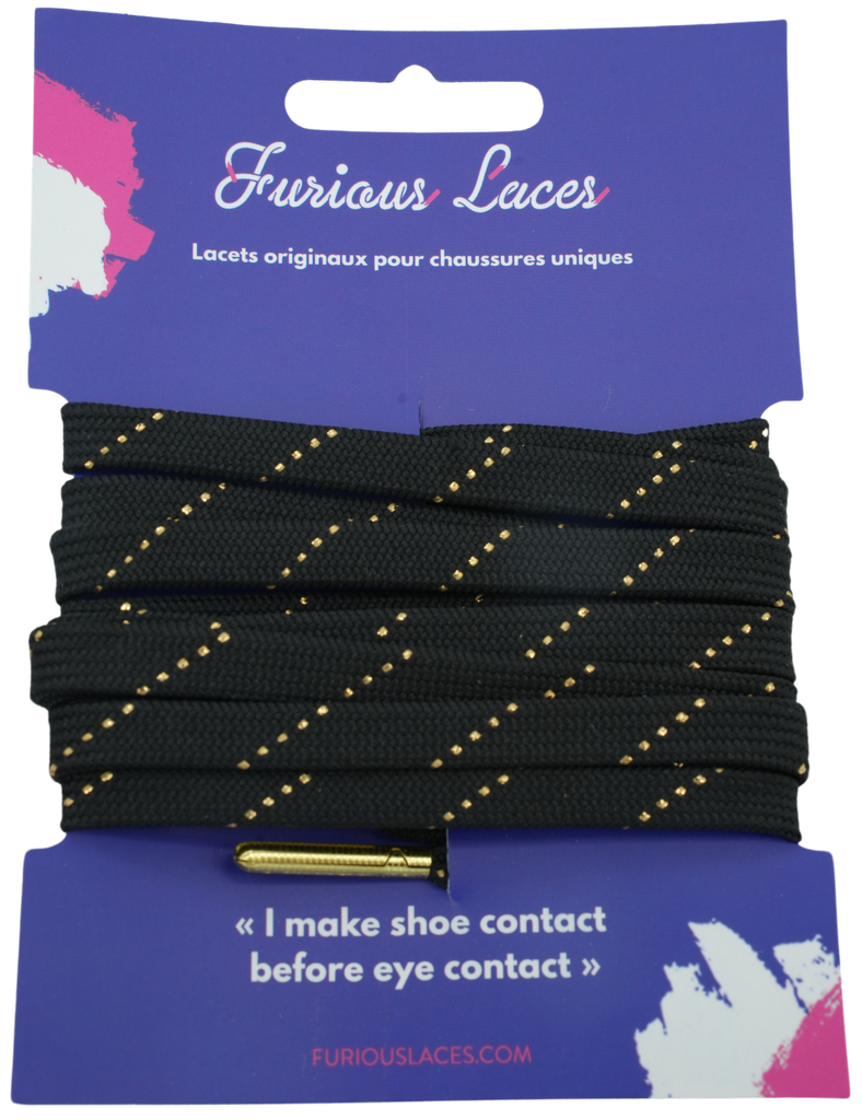 FURIOUSLACES - KOPEREN VETERS (Noir)