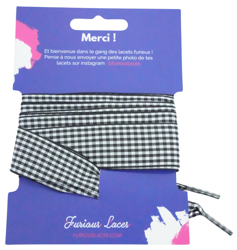 FURIOUSLACES - LACETS VICHY