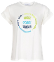 LOFTY MANNER - T-SHIRT CARALINE WHITE