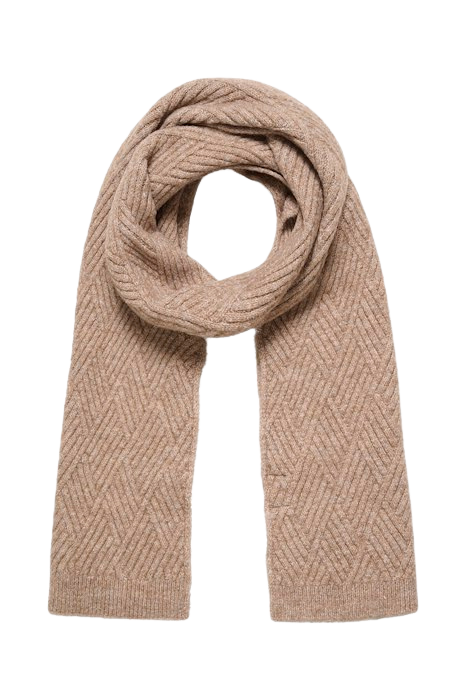 KAFFE - SCHAL BEIGE "KAGETTY"