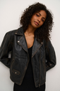 KAFFE - "KAJANE" LEATHER JACKET