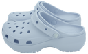 CROCS - CLASSIC PLATFORM CLOGS IN PASTEL PURPLE