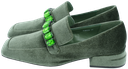 JEANNOT - GREEN MOCCASIN