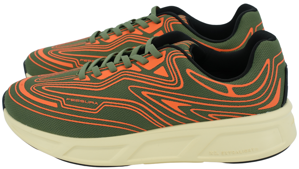 FESSURA - SHOES RUNFLEX #01 OLIVE (41)