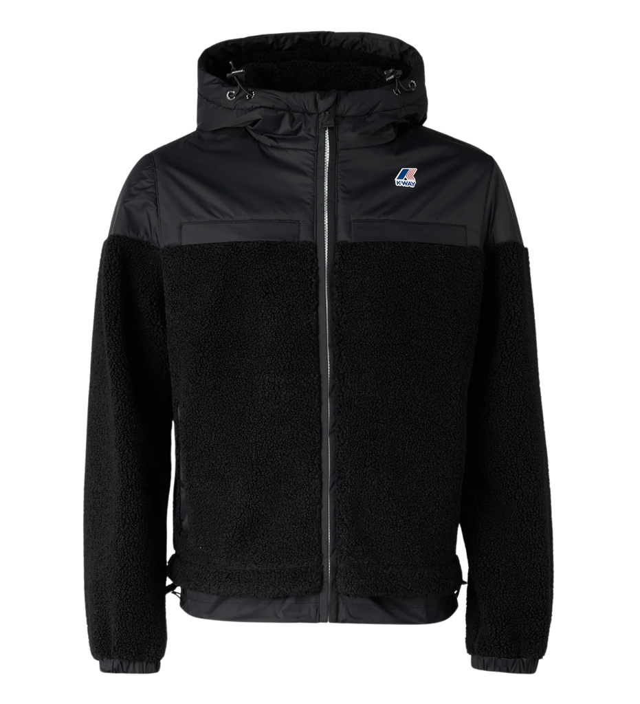 K-WAY - LE VRAI 3.0 JILDAZ ORSETTO BLACK
