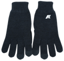 K-WAY - BLAUE HANDSCHUHE „ALFRED CARDIGAN STITCH WOOL“