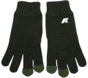 K-WAY - GANTS "ALFRED CARDIGAN STITCH WOOL" KAKI