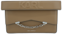 KARL LAGERFELD - SAC "K/SEVEN GRAINY CB" BRUN