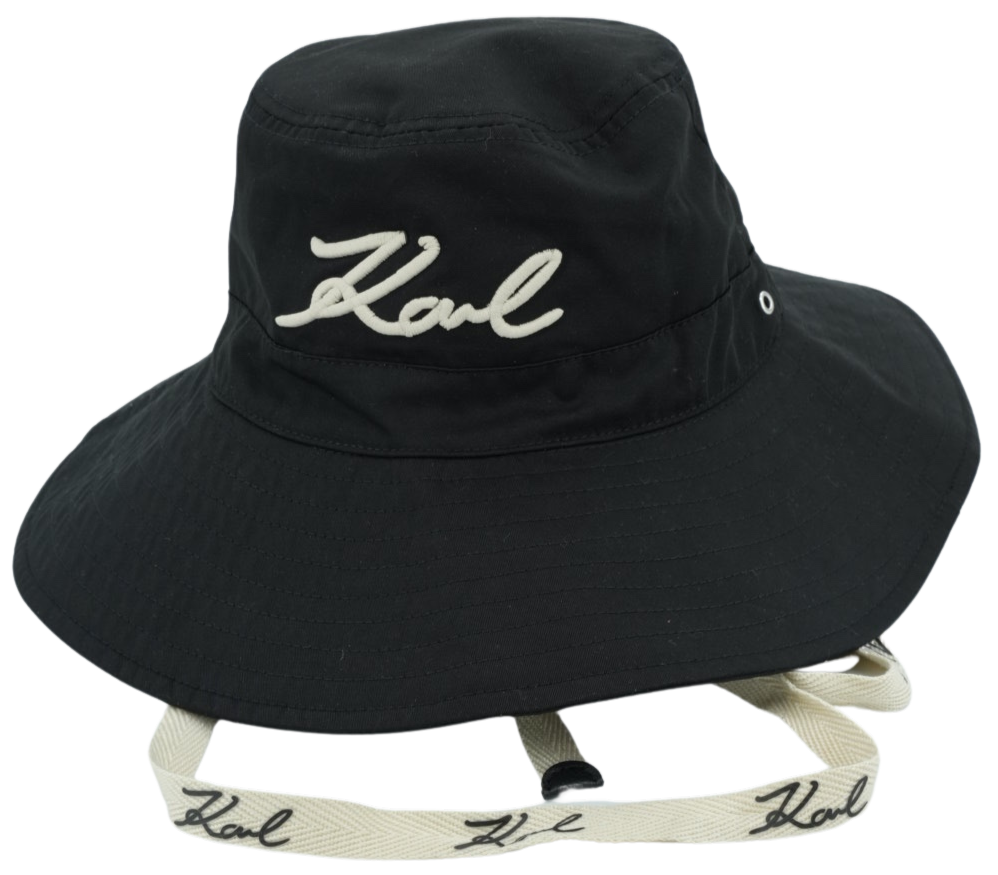 KARL LAGERFELD - “K/SIGNATURE” BOB BLACK