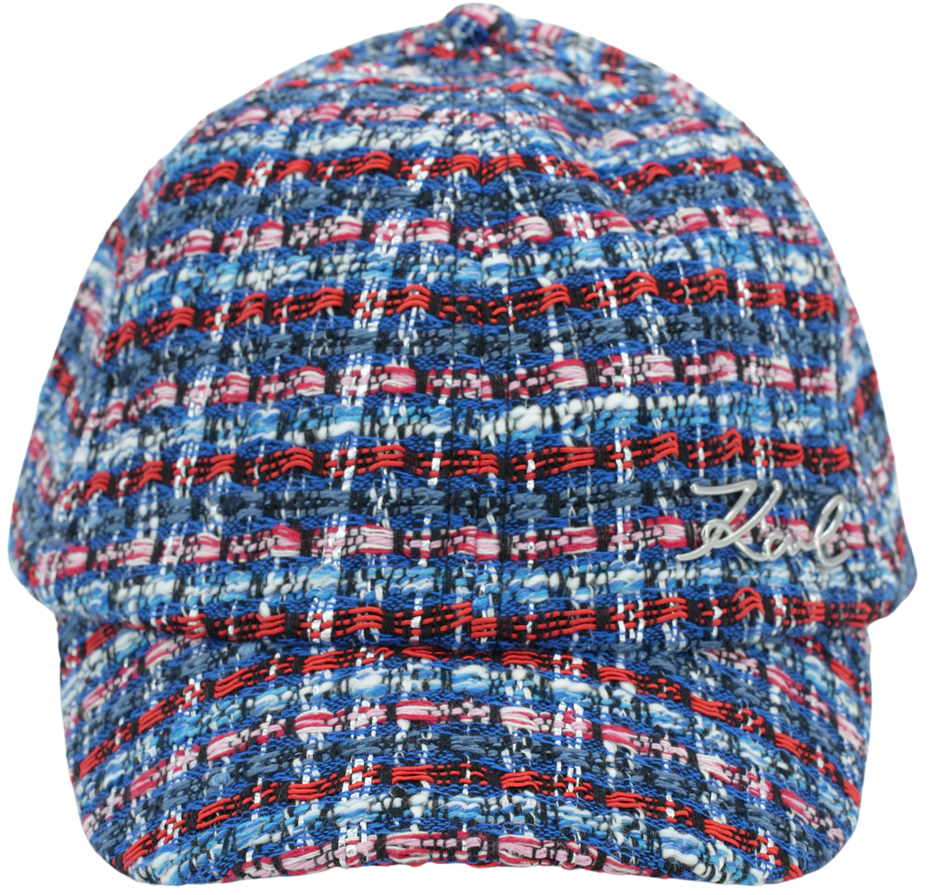 KARL LAGERFELD - “K/SIGNATURE” BUCKLE CAP