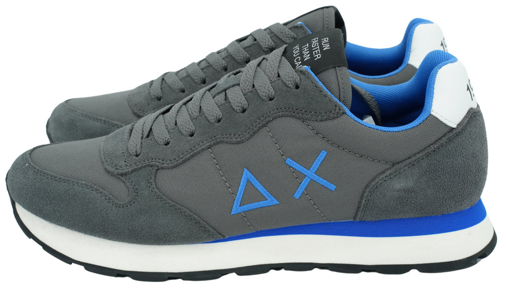 SUN68 - “TOM SOLID” DARK GREY SNEAKER