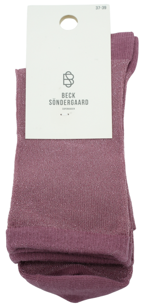 BECKSÖNDERGAARD - CHAUSSETTES "DINA" MAUVES