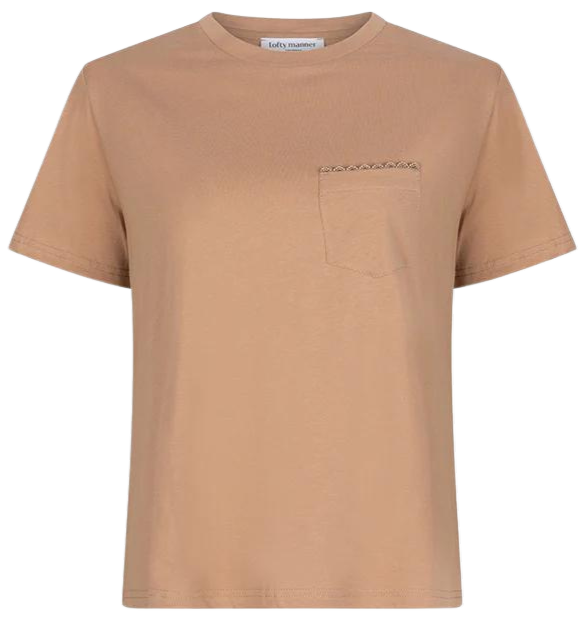 LOFTY MANNER - T-SHIRT LEILANY BEIGE