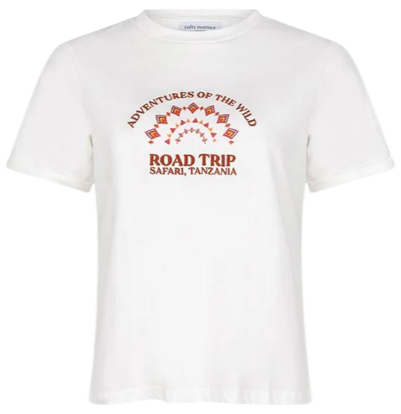 LOFTY MANNER - T-SHIRT ESTELLY WHITE