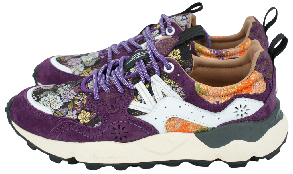 FLOWER MOUNTAIN - YAMANO 3 VIOLET-WHITE