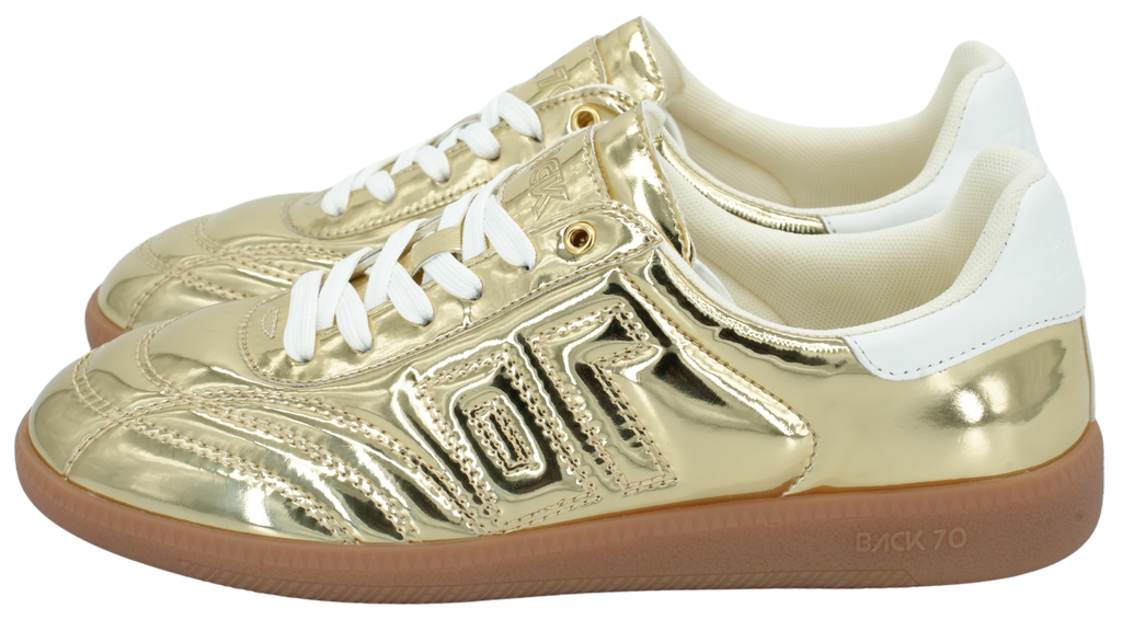 BACK70 - METALLIC "FLUFFY" SNEAKERS