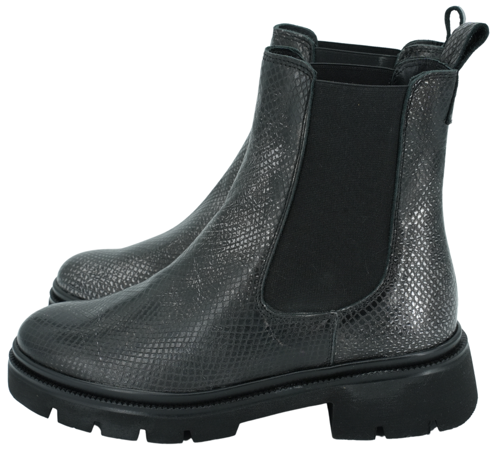 CTWLK - BOOTS CHELSEA MÉTALLIQUES ARGENTÉES