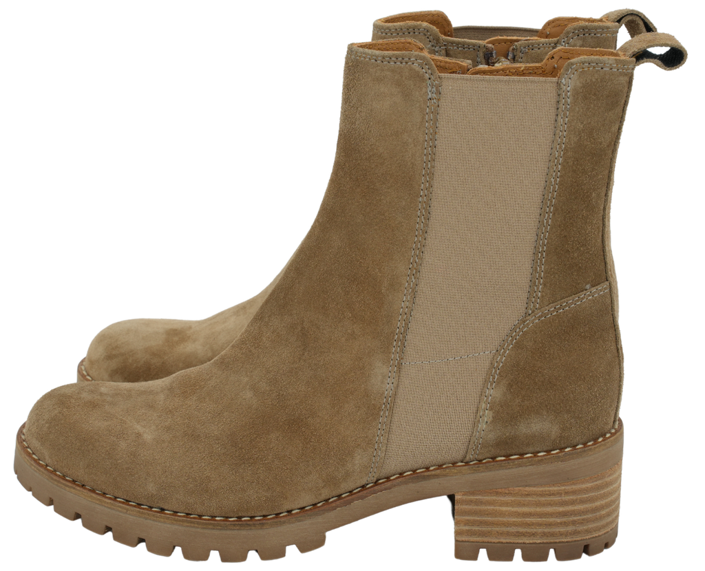 CTWLK - BEIGE CHELSEA-STIEFEL