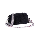 CRAIE STUDIO - POCHETTE "NUAGE" EN CUIR - LAINE NOIRE