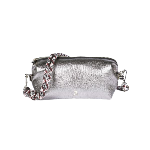 CRAIE STUDIO - "CLOUD" LEATHER POUCH - METAL BUBBLE