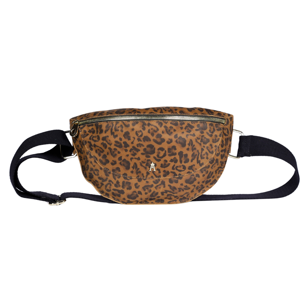 CRAIE STUDIO - GÜRTELTASCHE „SMILE“ AUS FAUVEREM LEO-LEDER