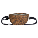 CRAIE STUDIO - "SMILE" BELT BAG IN FAUVE LEO LEATHER