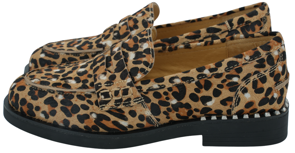 ASH - MOCASSINS LÉOPARD « WINONA »