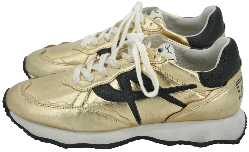 ASH - GOLD “SUNSTAR” SNEAKERS