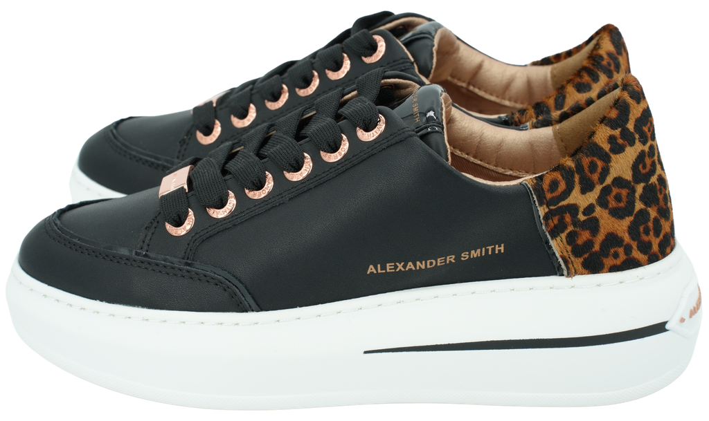 ALEXANDER SMITH - ZWARTE “LANCASTER” SNEAKERS