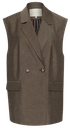 KAFFE - GILET « KAGIGI » MARRON
