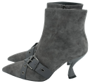 JEANNOT - BOOTS À TALONS GRIS SOURIS