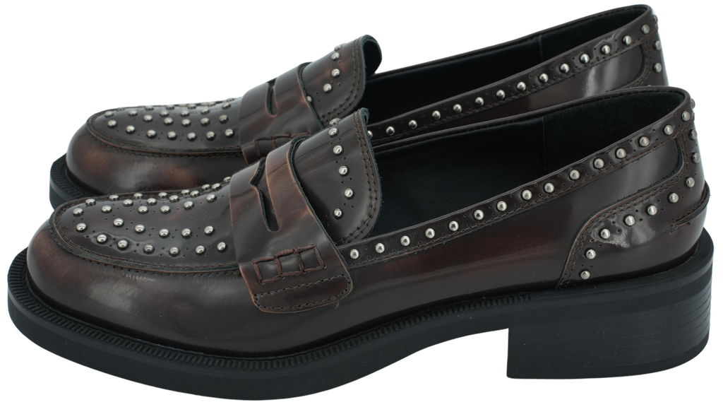 BRUNO PREMI - MOCASSINS MARRONS