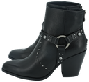 BRUNO PREMI - BLACK HEEL BOOTS
