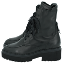 NUBIKK - BOOTS NOIRES À LACETS "FAE BOBBI FUR"
