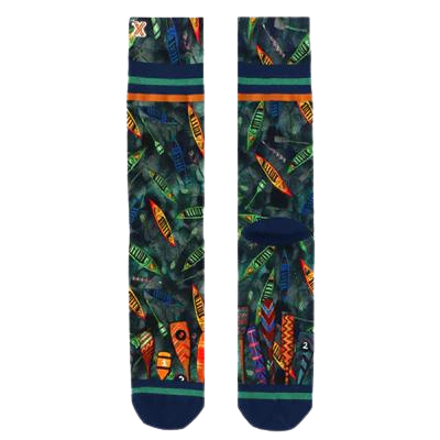 XPOOOS & AFNF - CHAUSSETTES "CANOE BAMBOO"