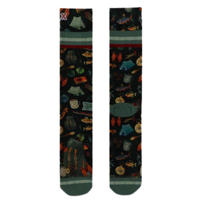 XPOOOS & AFNF - CHAUSSETTES "OUTDOOR ELEMENTS BAMBOO" (39-42)
