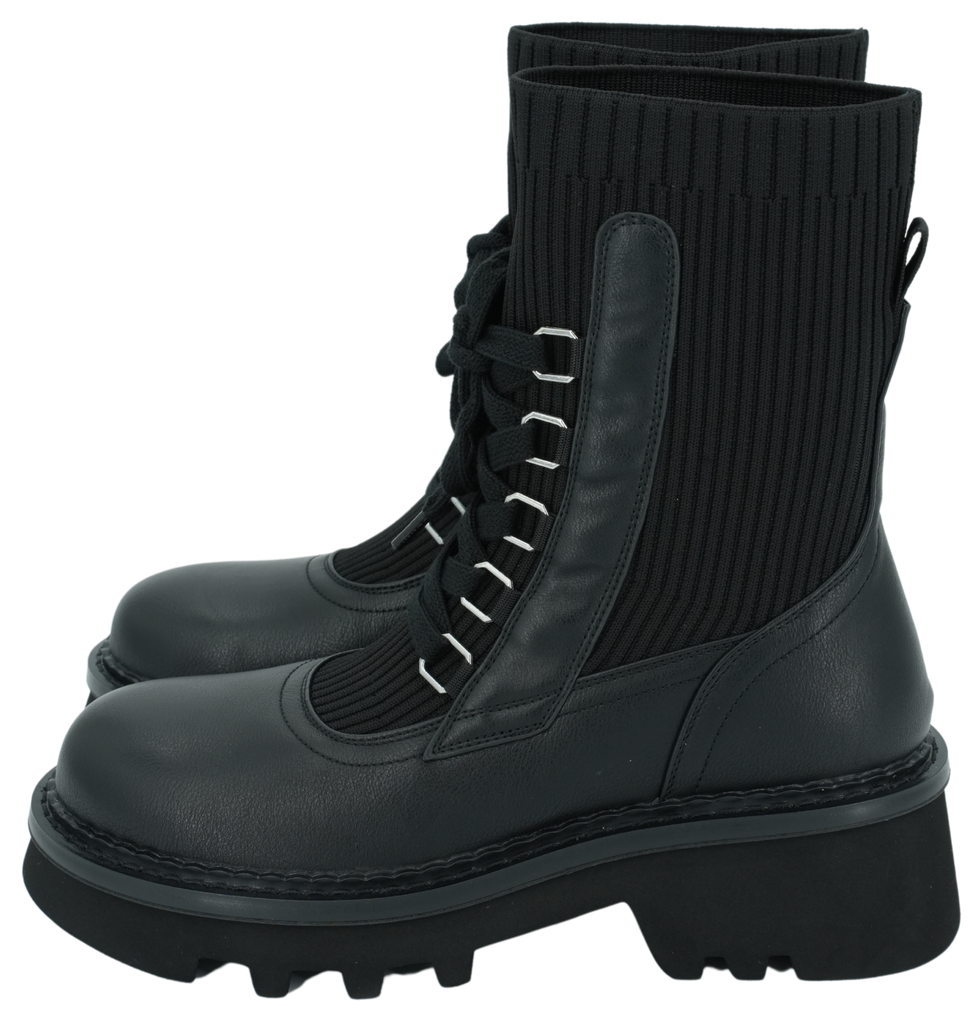 NOA HARMON - BOOTS CHAUSSETTES NOIRES "TINI"