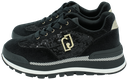 LUI JO - BASKETS "AMAZING 23" VELVET NOIRES