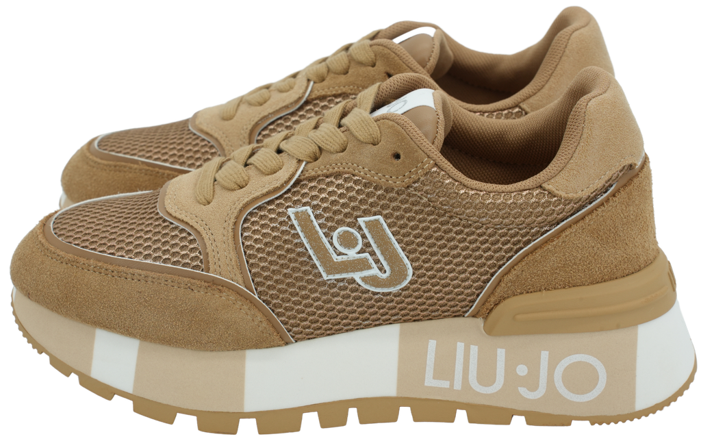 LUI JO - BASKETS "AMAZING 25" BEIGE